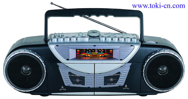 La radio cassette
