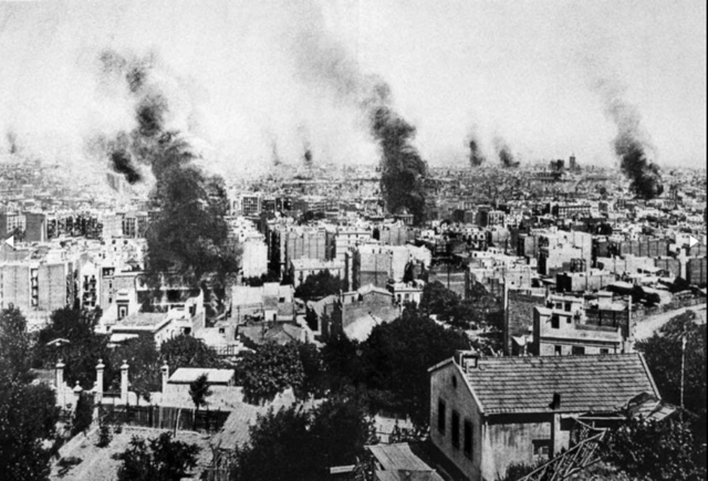 Semana trágica de Barcelona. (26 de julio y el 1 de agosto de 1909)