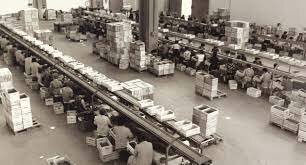 la produzione in serie