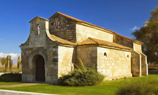 Visigodo. Arquitectura. San Juan de Baños