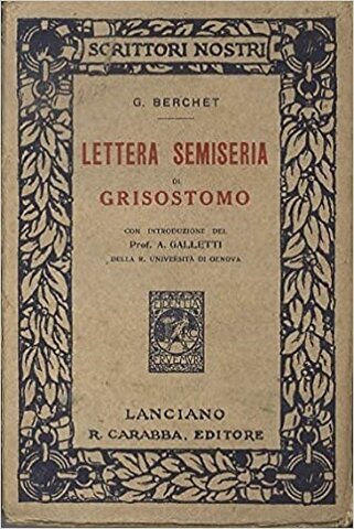Manifesto del Romanticismo italiano di Giovanni Berchet