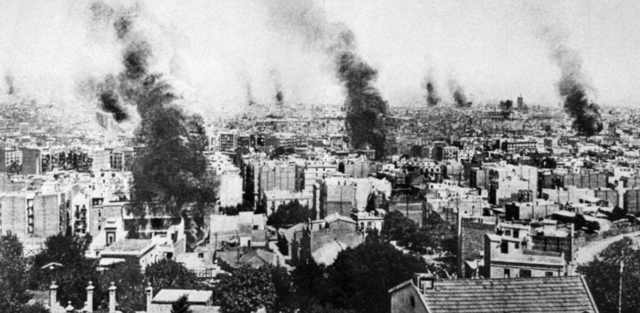 Semana trágica de Barcelona.