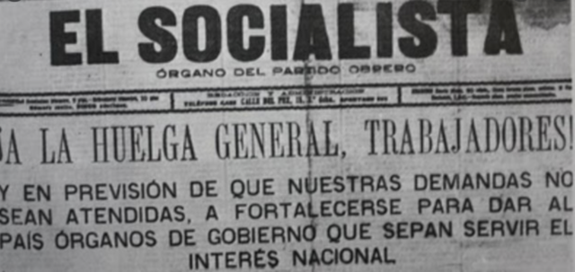 Triple crisis. Huelga general. Juntas militares. Asamblea parlamentaria.