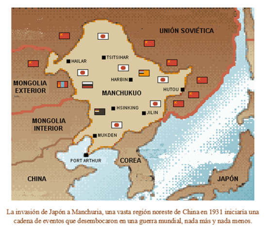 Invasión japonesa de Manchuria y el norte de China