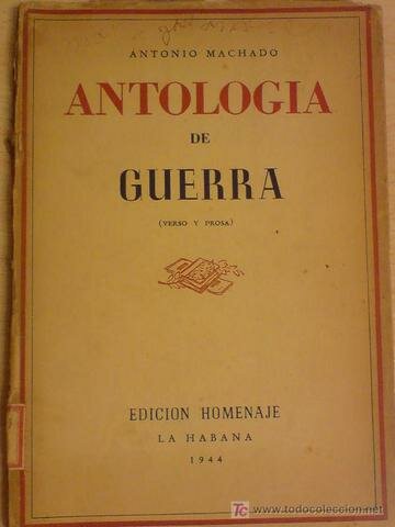 Publicación el libro La Guerra