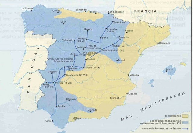 II etapa: Intervención extranjera y dominio nacionalista del norte
