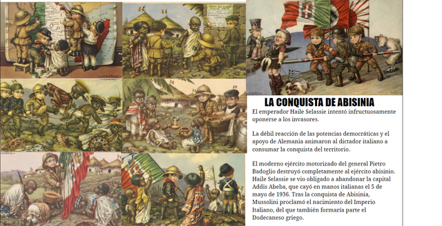La conquista de Abisinia