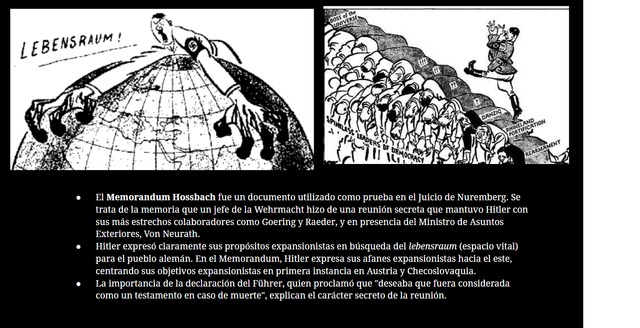 El memorando de Hossbach