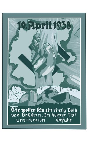 Referendum por la reunificación de Austria (Anschluss) con el Reich alemán