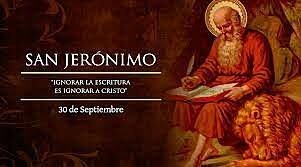 San Jerónimo redacta el programa de educación cristiana