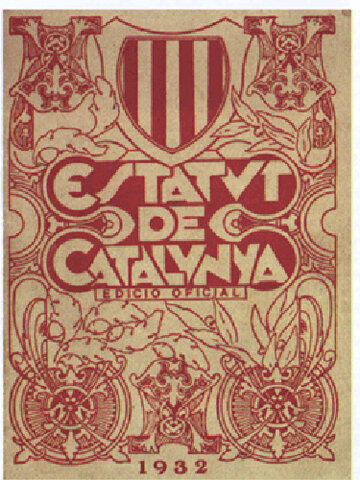 Aprobación del Estatuto de Cataluña