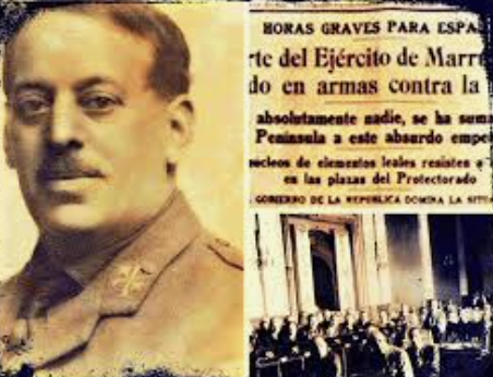 “Sanjurjada”: sublevación militar en Sevilla.