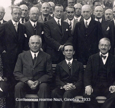 Salida de la sociedad de naciones unidas de Hitler