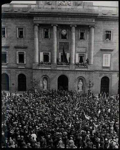 Proclamación de la II República.