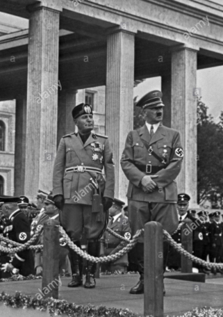 Visita Mussolini a Alemania