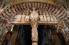 Románico: Escultura. Pórtico de la Gloria