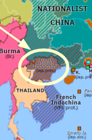 Presión a la colonia francesa Vichy