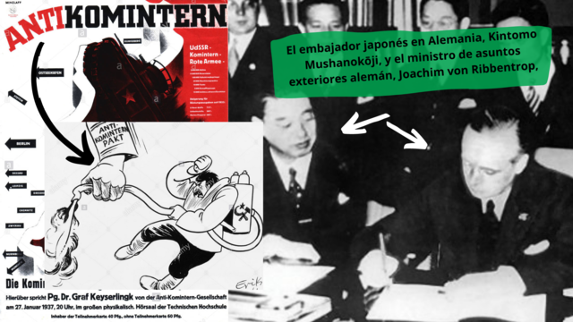 Pacto Antikomintern: Alemania, Italia y Japón