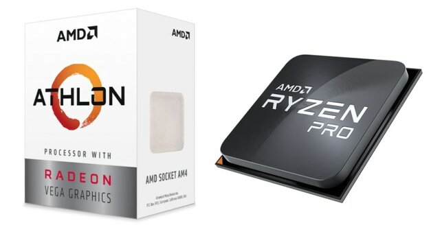 Procesadores Ryzen y Athlon PRO