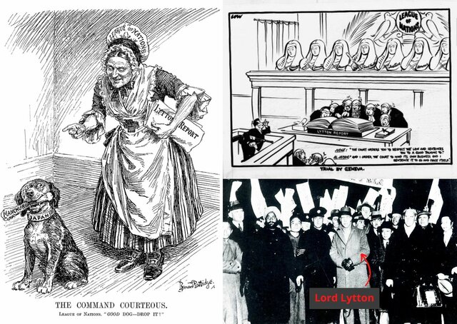 INFORME LYTTON. JAPÓN ABANDONA LA SOCIEDAD DE NACIONES