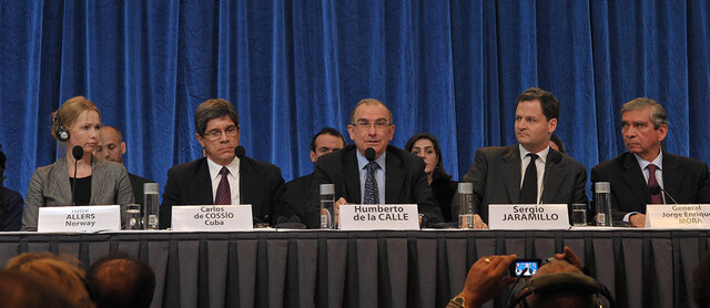 Conversaciones entre el Gobierno y las FARC en Oslo