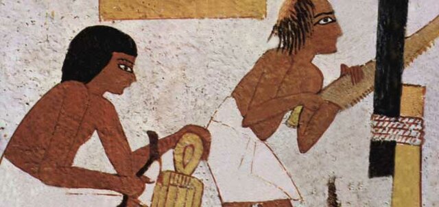 técnica del artesano- Civilización egipcia