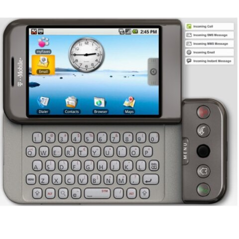 Aparece el primer dispositivo Android de la historia.