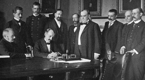 armistice is signed between the U.S. and Spain