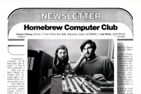 McCarthy invites the Homebrew Computer Club to meet at the Stanford AI Lab