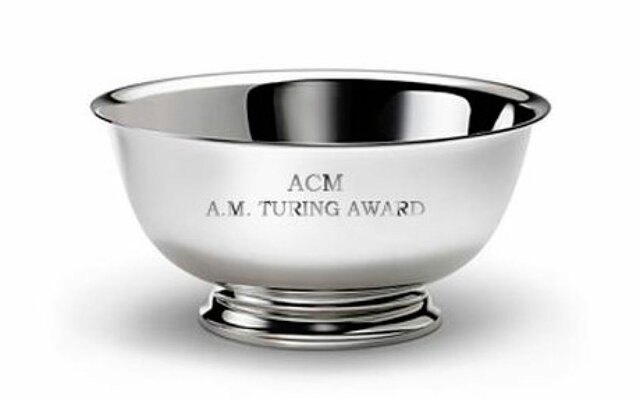 Awarded the Turing Prize