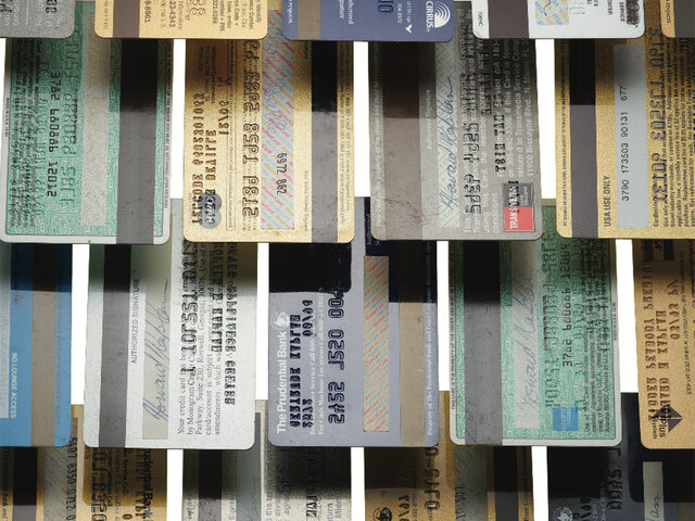 Invents the Magnetic Stripe Card