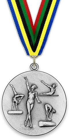 Guanyo la meva primera medalla fent gimnàstica