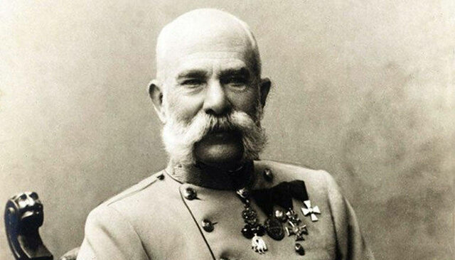 L'IMPERATORE FRANCESCO GIUSEPPE DICHIARA GUERRA ALLA SERBIA