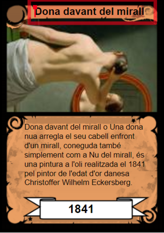 Dona davant del mirall