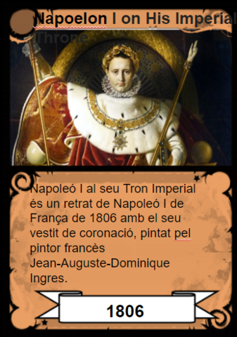 Napoelon I on His Imperial Throne