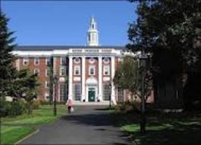 Harvard college founded