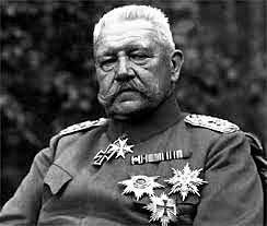 Hindenburg, Weimarko Errepublikako presidente