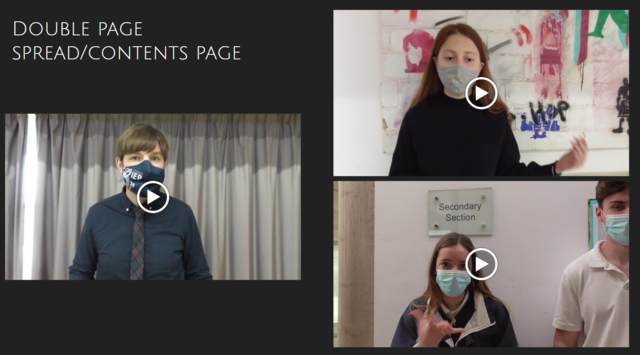 Feedback from audience