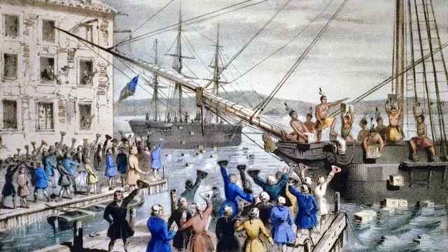 Boston Tea Party.