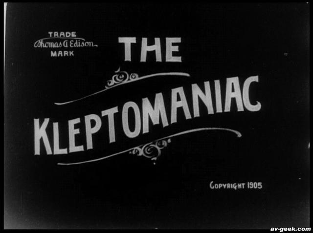 Edwin S. Porter, "The Kleptomaniac" (Edison film)