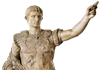 Nomenament d'Octavi coma  primer emperador