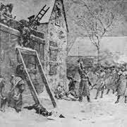 Départ des troupes révolutionnaires de la province de québec