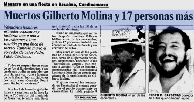 Asesinato de Gilberto Molina