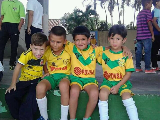 Empecé a jugar futbol