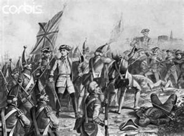 The deaths in the battle for Quebec