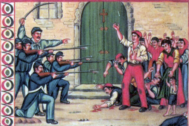 Abolizione della tassa sul macinato e distribuzione di terre demaniali ai contadini di Garibaldi