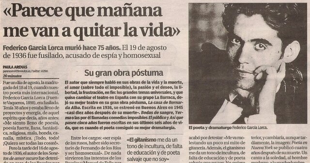 Asesinato de Federico García Lorca