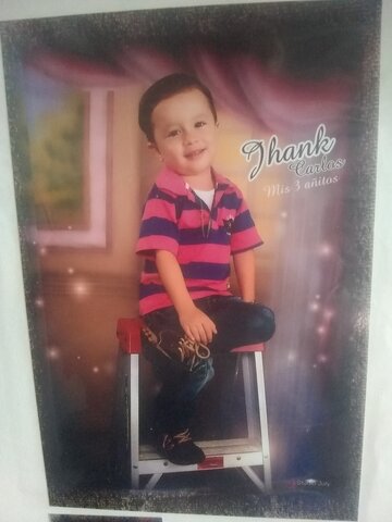 Recuerdo de mis tres años