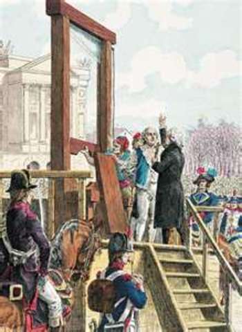 king louis is executed