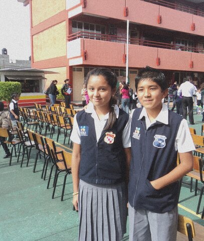 Graduacion primaria con el amor de mi vida